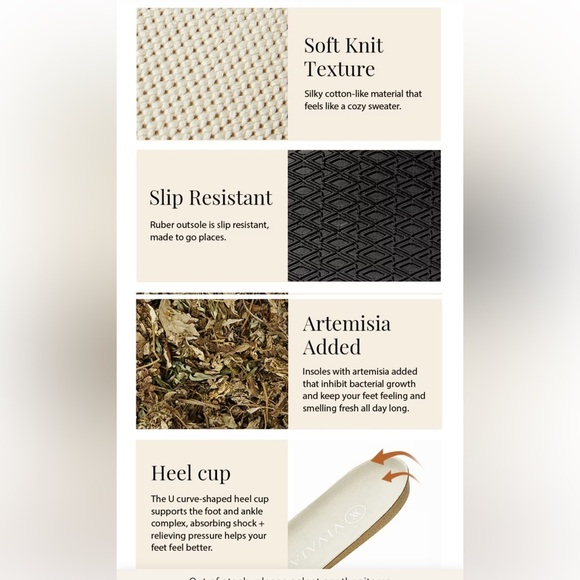 VIVAIA Pointed-Toe Ballet Flats (Aria) Knit Slip On Flats Black/Gray Women’s 37 - Picture 9 of 11